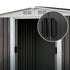 Garden Shed with Base 2.58m x 2.07m Grey