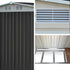 Garden Shed with Base 2.58m x 2.07m Grey