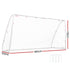 Everfit 3.6m Backyard Soccer Football Goal Net