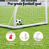 Everfit 3.6m Backyard Soccer Football Goal Net