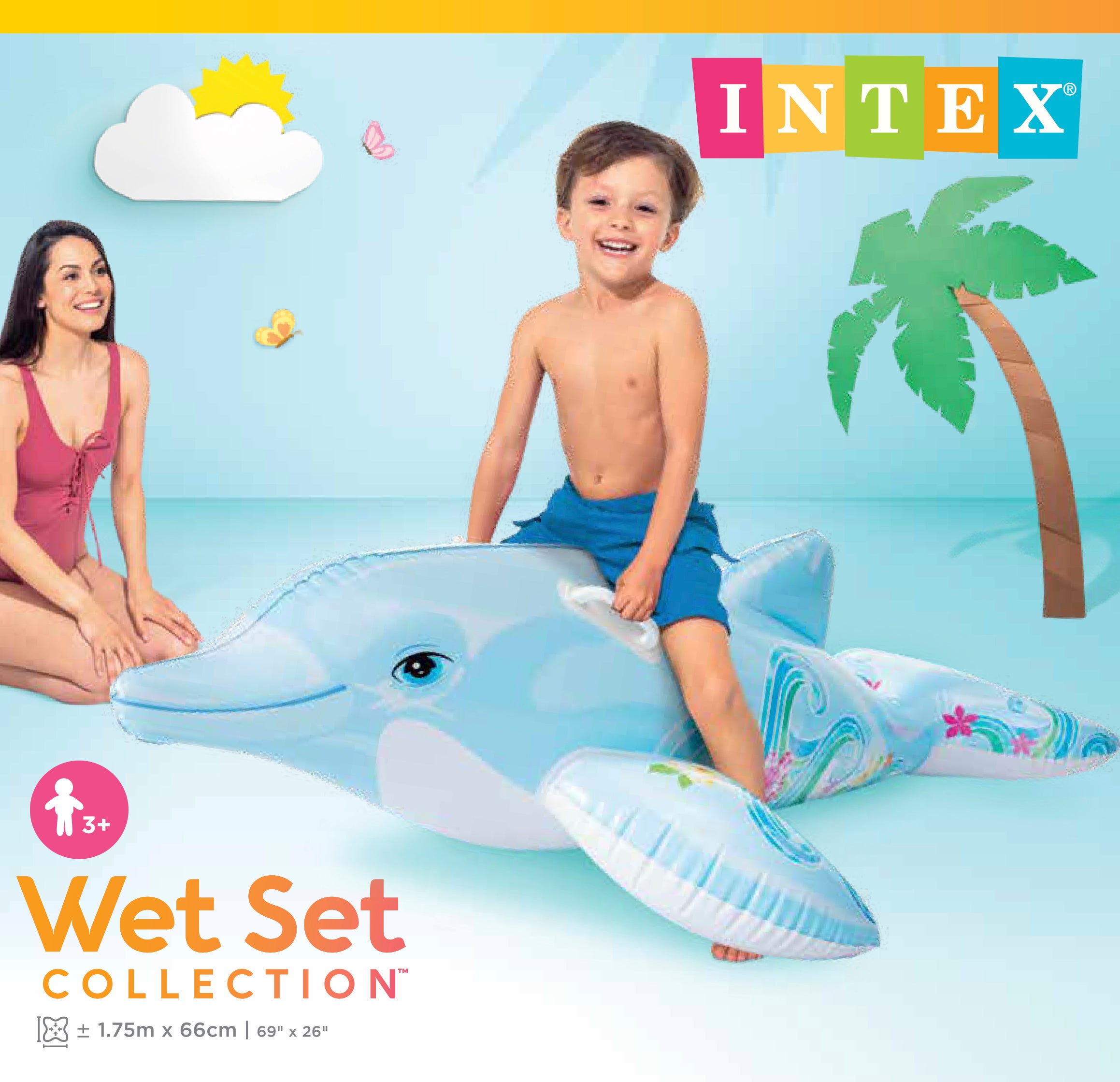 Intex Lil' Dolphin Pool Kids Float