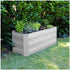Slimline Garden Bed 120cm x 45cm x 45cm White