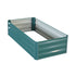 Wallaroo Galvanized Steel Garden Bed 120cm x 60cm x 30cm Green