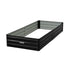 Wallaroo Galvanized Steel Garden Bed 210cm x 90cm x 30cm Black