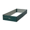 Wallaroo Galvanized Steel Garden Bed 210cm x 90cm x 30cm Green