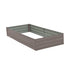 Wallaroo Galvanized Steel Garden Bed 210cm x 90cm x 30cm Grey