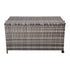 PE Wicker Outdoor Storage Box 320L Grey