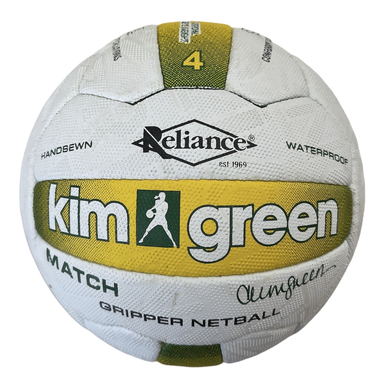 Kim Green Match Gripper Netball - Size 4