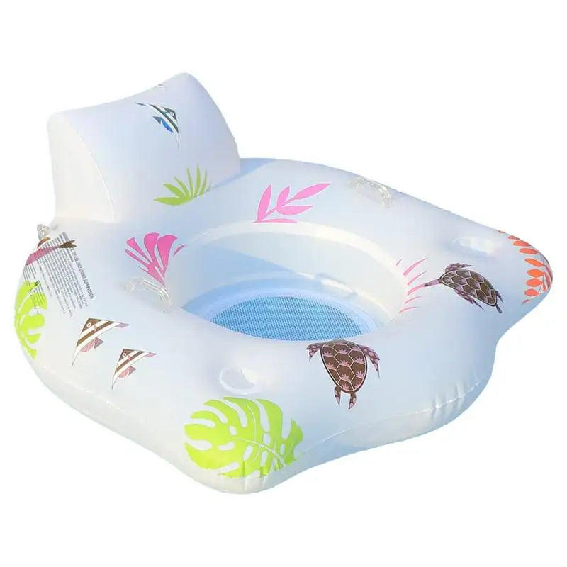NNEOBA Light Up Inflatable Pool Float Chair