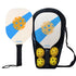 Standard Wooden Pickleball Paddle Set Blue