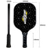 Bubble Hall Fiberglass Pickleball Paddle Set