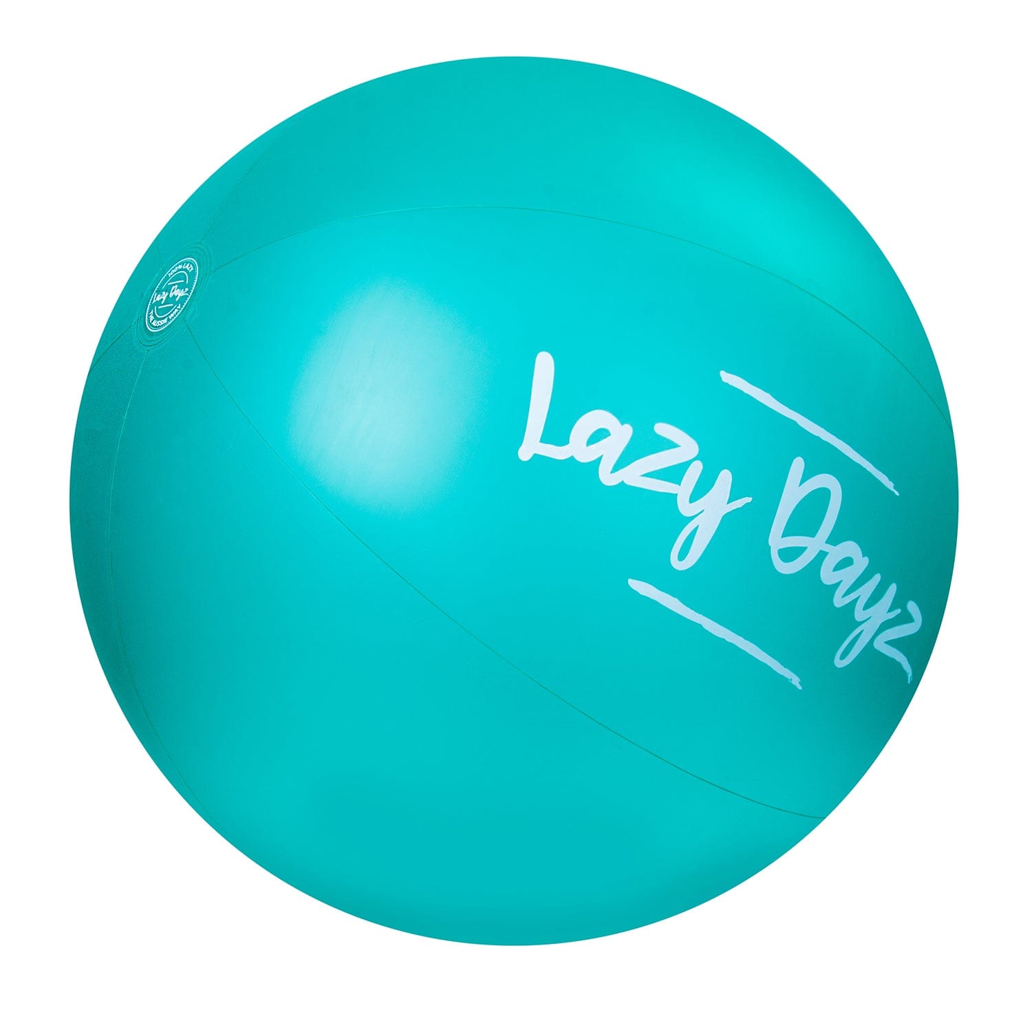 Lazy Dayz 90cm Inflatable Jumbo Beach Ball Teal