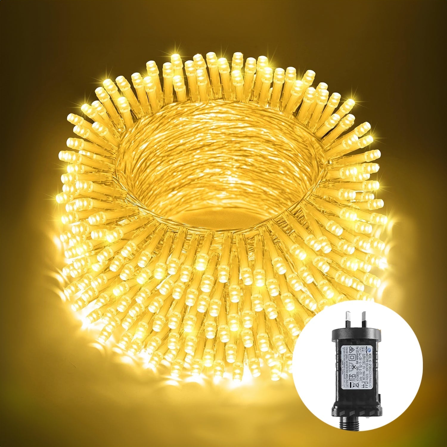 Indoor/Outdoor LED Fairy Lights 30m