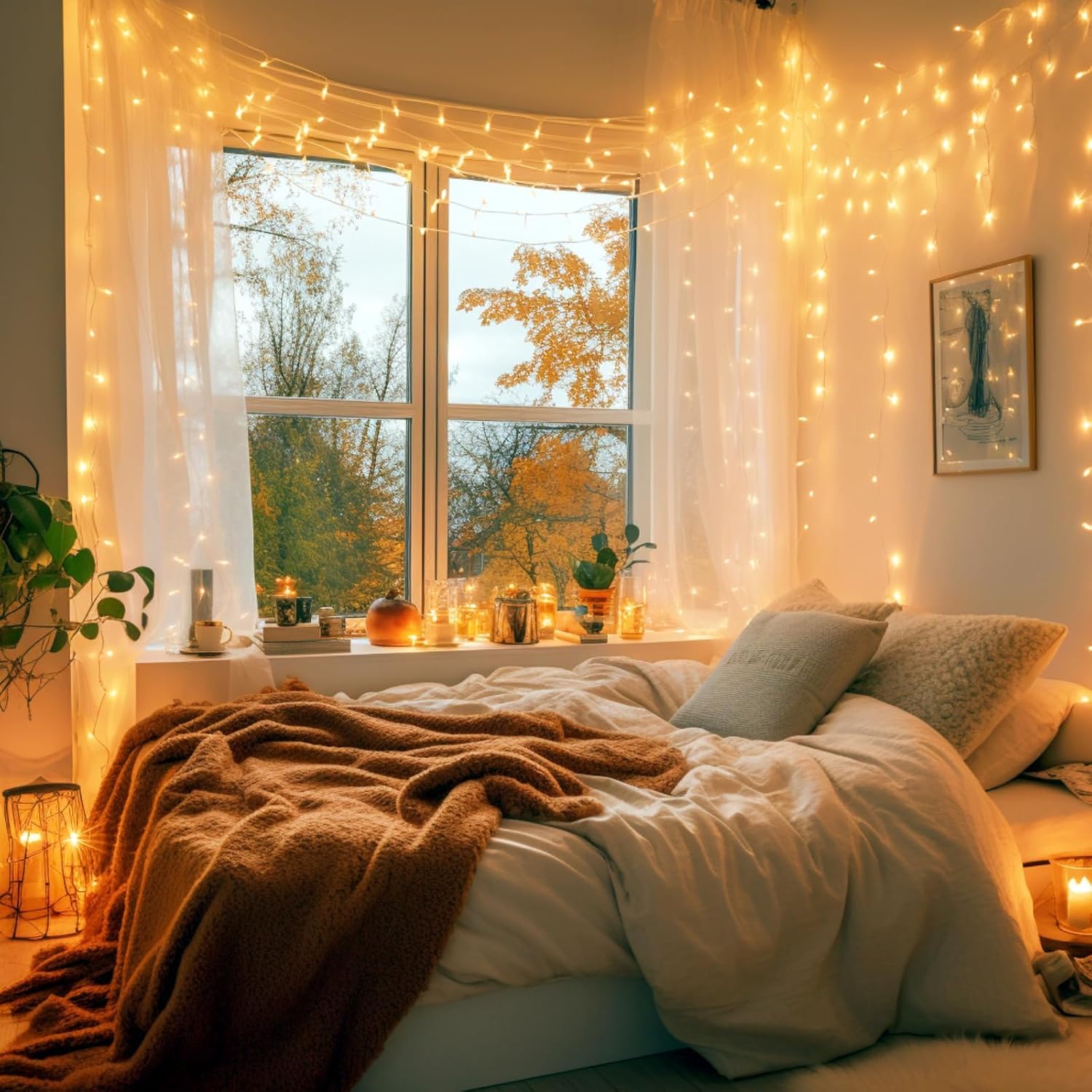 Indoor/Outdoor LED Fairy Lights 30m