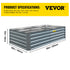 VEVOR Galvanized Raised Garden Bed 203cm x 102cm x 48 cm