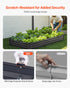 VEVOR Metal Raised Garden Bed 239cm x 120cm x 28cm
