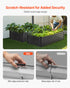 VEVOR Metal Raised Garden Bed 180cm x 90cm x 44cm