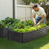 VEVOR Metal Raised Garden Bed 180cm x 90cm x 44cm