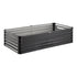 VEVOR Metal Raised Garden Bed 180cm x 90cm x 44cm