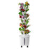 VEVOR Hydroponic Vertical Garden with Water Pump & Wheels