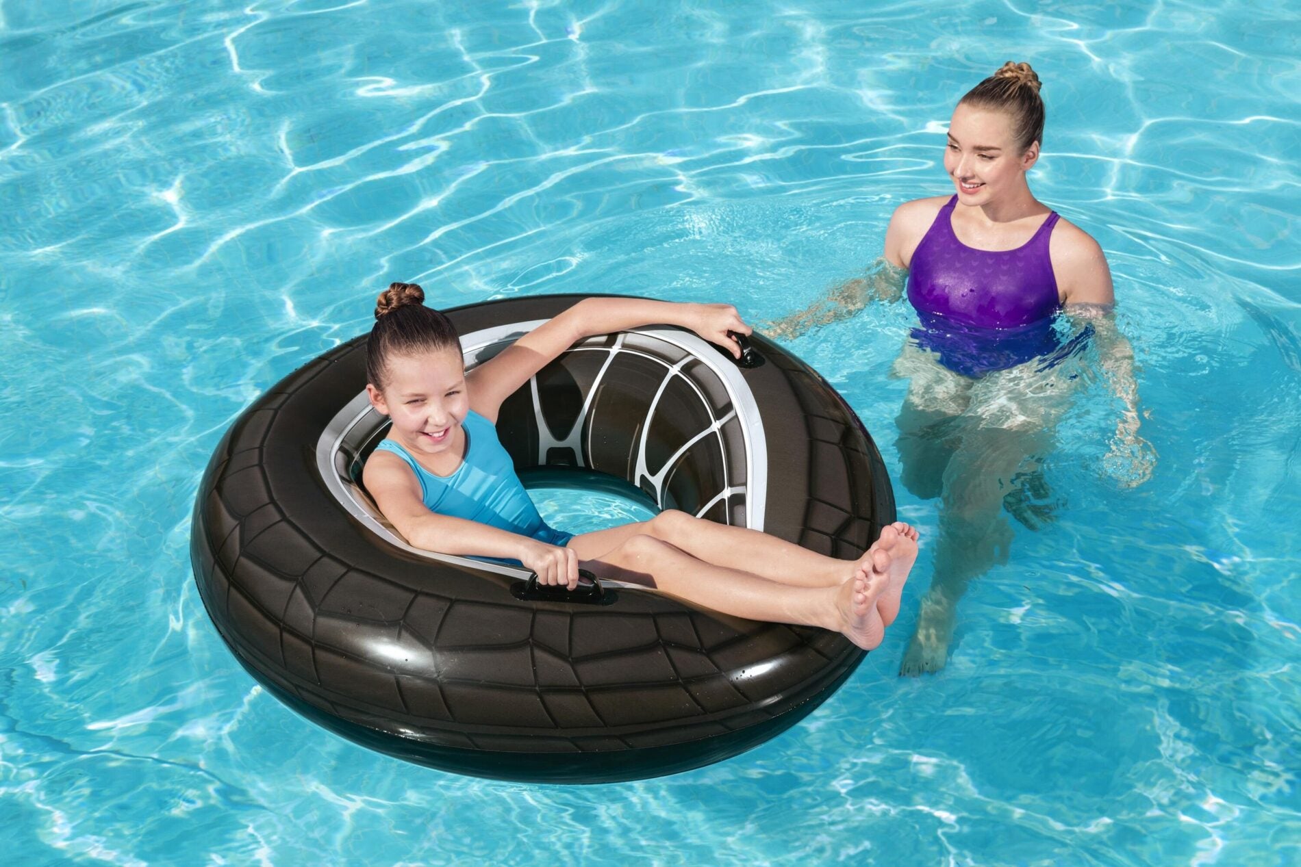 Bestway Inflatable Tire Tube Pool Float 119cm